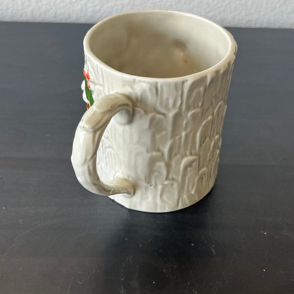 1979 Enesco Owl in Tree-Shaped Mug // E-2672 // Vintage Christmas - Picture 3 of 6